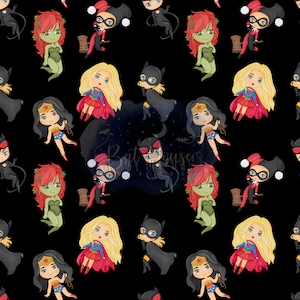 Seamless pattern, Seamless files, Seamless designs, digital download, halloween seamless file, cartoon seamless file, seamless png, cartoon
