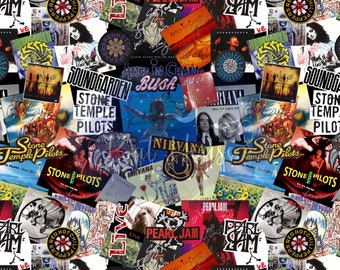Seamless pattern, seamless files, seamless, seamless design, band seamless files, rock band seamless files, digital download, seamless png