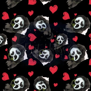Seamless pattern, seamless files, seamless, seamless design, horror seamless files, movie seamless files, digital download, seamless png