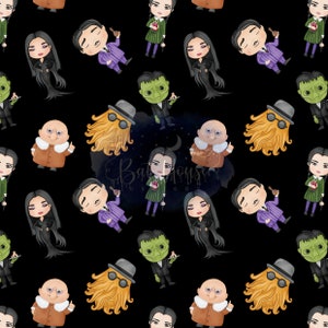 Seamless pattern, Seamless files, Seamless designs, digital download, halloween seamless file, cartoon seamless file, seamless png, cartoon
