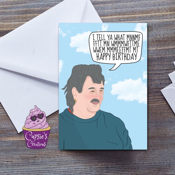 Funny Gerald Cooper Birthday Card - Clarkson's Farm Inspired Greeting Card - Large A5 Printed In The UK