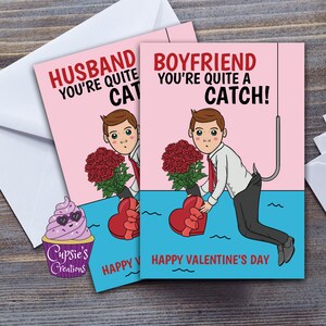 Tarjeta de San Valentín divertida para un hombre, ¡eres todo un partido! / Tarjeta De Feliz Día De San Valentín Para Novio O Esposo / Tarjeta Para Él / Tamaño A5