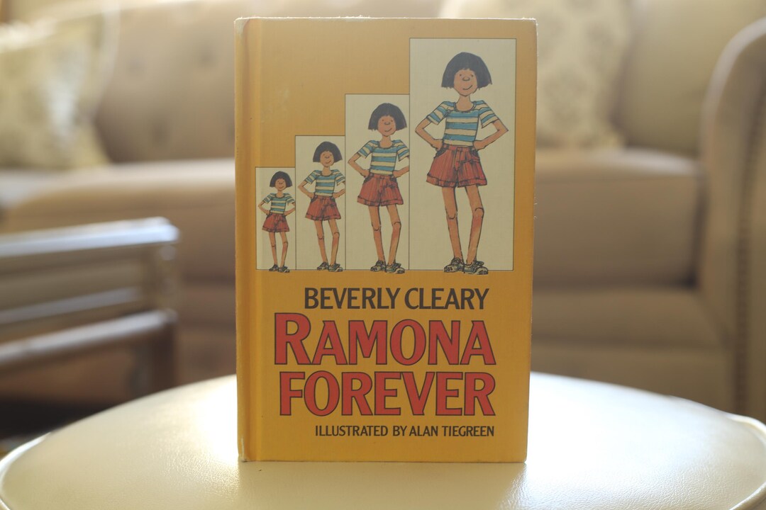 Ramona Forever by Beverly Cleary, Pictures by Allen Tiegreen - Etsy