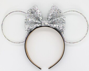 3D Sparkly IRIDESCENT Mouse Ears