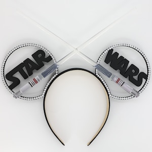 3D Star Wars Lightsabers Inspired Mouse Ears