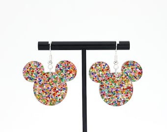 CANDY CONFETTI Magical Mouse Dangle Earrings