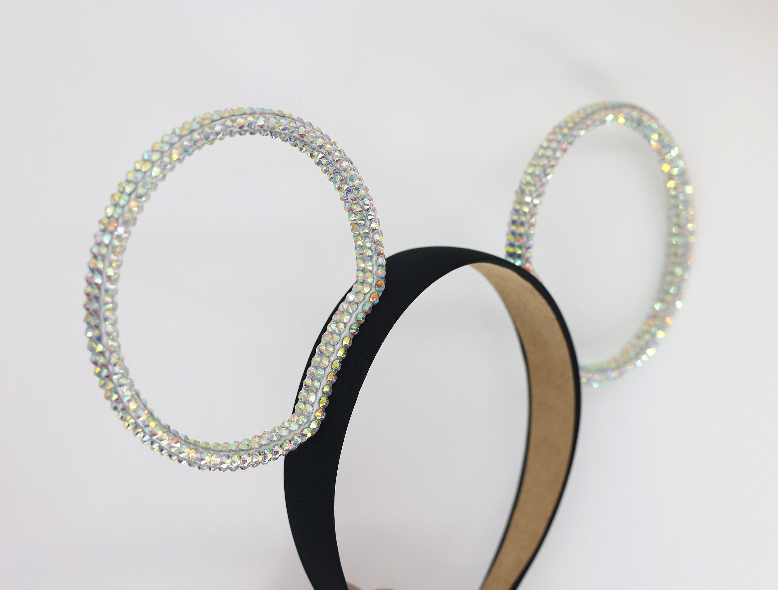 Bedazzled Mickey Ear - Etsy