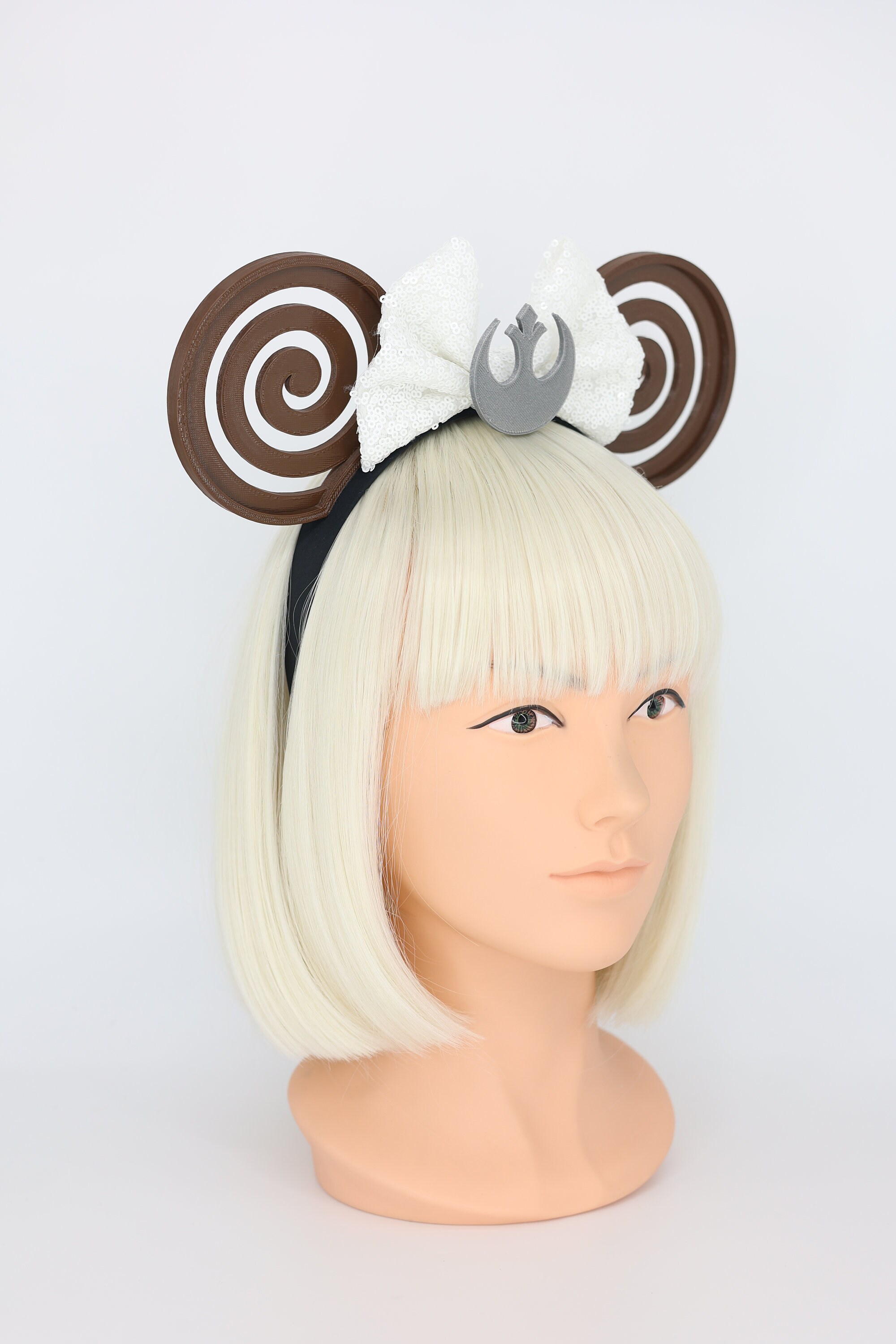3D Star Wars Princess Leia Rebels Inspired Mouse Ears - Etsy