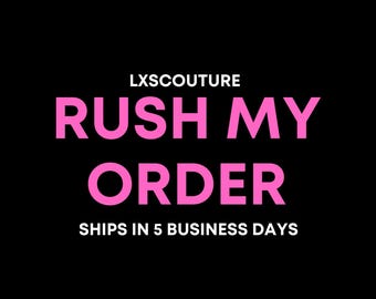 UPGRADE Order RUSH Fee Ship Out | Ships In 5 Business Days | Please Read Description | RUSH Fee Per Item In Order
