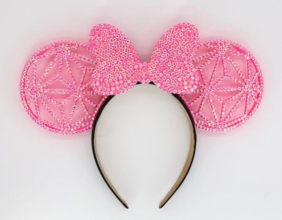 3D BARBIE PINK Dreamy Epcot Spaceship Earth Sparkly  display picture 3
