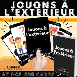Jouons à l’extérieur Outils de support visuels pour l'autisme, le TDAH, la classe et la日常のメゾン アラ |電話番号