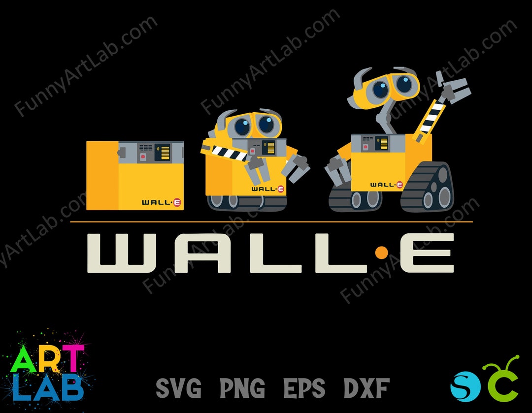 Walle Art Svg, Walle Png, Walle Svg, Walle Shirt Diy Svg, Walle