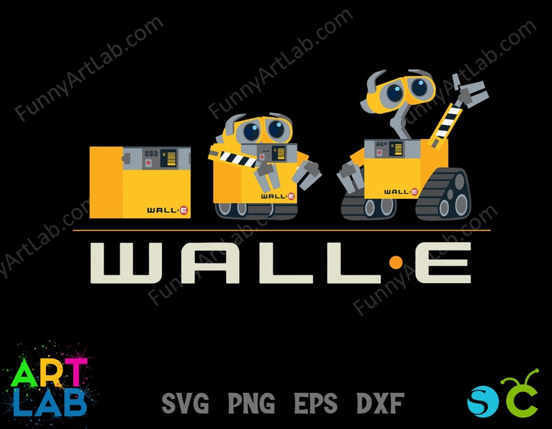 Walle Art Svg, Walle Png, Walle Svg, Walle Shirt Diy Svg, Walle Cricut, Walle Clipart Png
