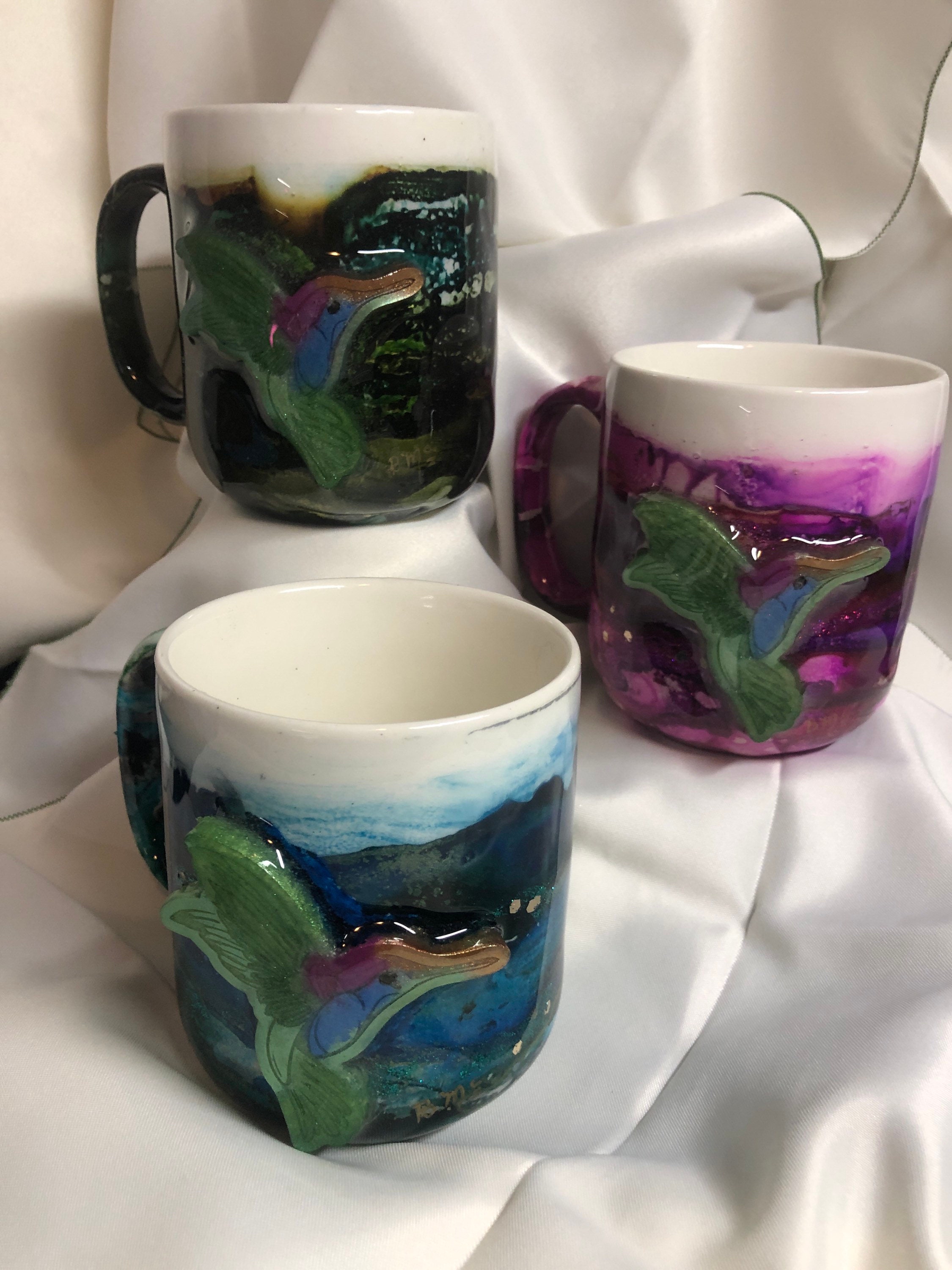 Hummingbird series 20 ounce coffee mug Hummingbird series 20 ounce coffee mug