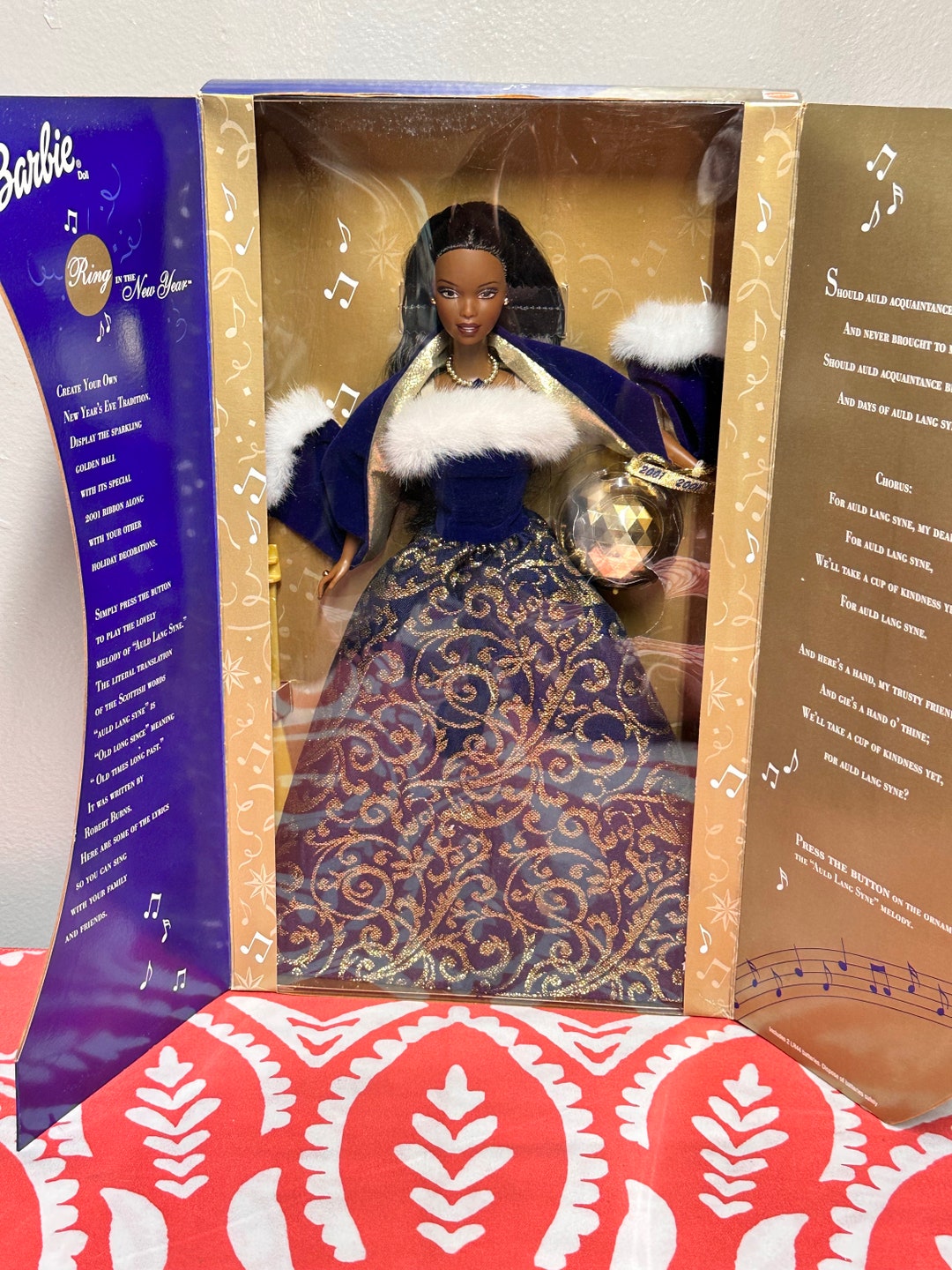 2001 Ring in the New Year AA Barbie Nrfm - Etsy