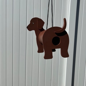 Dachshund Birdhouse, unique Mother’s Day gifts, funny weiner dog gifts