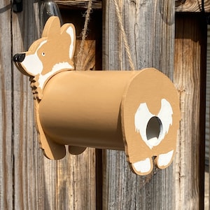 Corgi Butt Birdhouse, unique Mother’s Day gifts, funny corgi gifts, Father&#39;s day Corgi