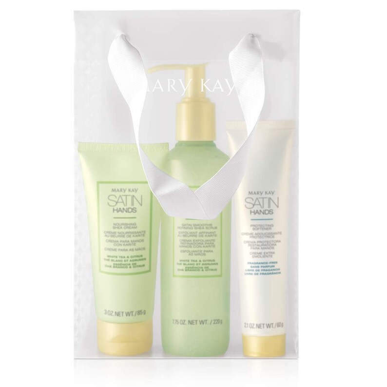 Mary Kay White Tea & Citrus / Spa gift set/ Satin Hands Etsy