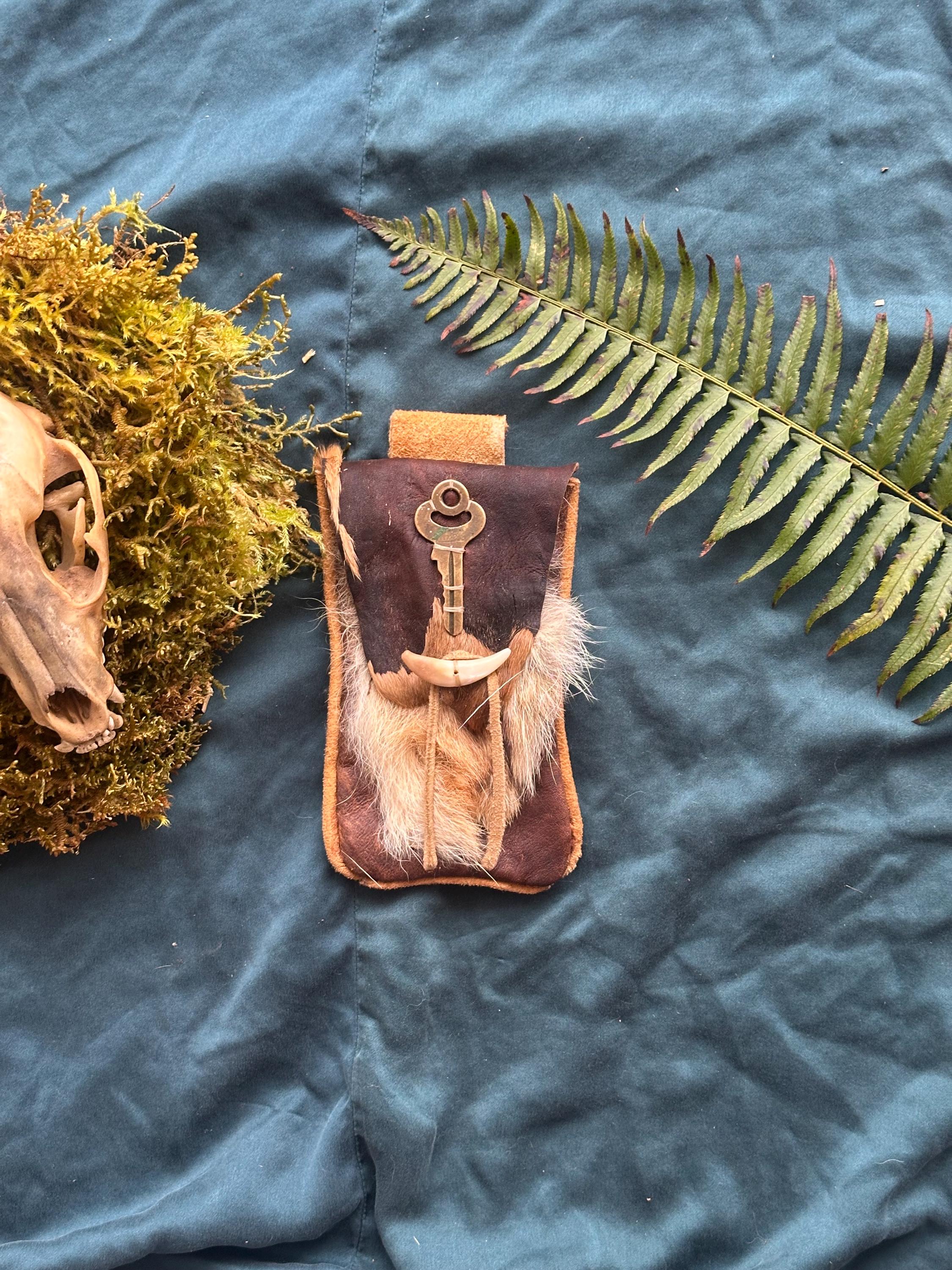 Elk Skin Pouch - Etsy