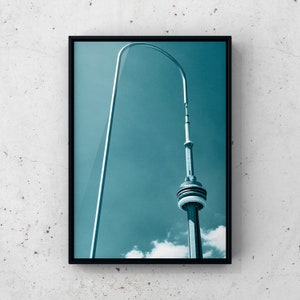 Toronto City Photography Wall Art Print - CN Tower - FIne Art Home and Cafe Decor