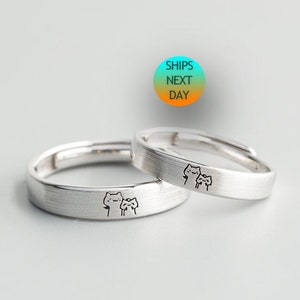 Anime Howl's Moving Castle Cosplay Ring Couple Rings for Lovers or Friendship Women Men Unisex Matching Friends Gift