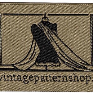 Robe Vintage Vogue By Pertegaz Des Années 60 - Taille B36, Motif Couture, Neuve Avec étiquette