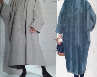 Vintage Issey Miyake Men Long Trench Coat Black Colour Jacket