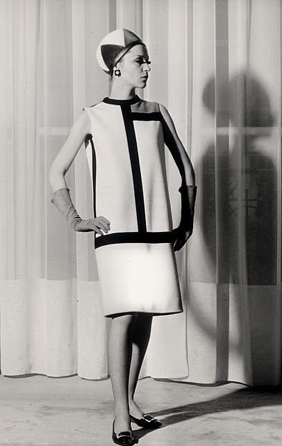 Yves Saint Laurent Mondrian Dress – HUIBEN