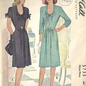 Patron De Couture Vintage McCall's 3247 Années 1970 - Robe Ou Haut - Taille B34 (91.4cm) - Neuf Non Découpé