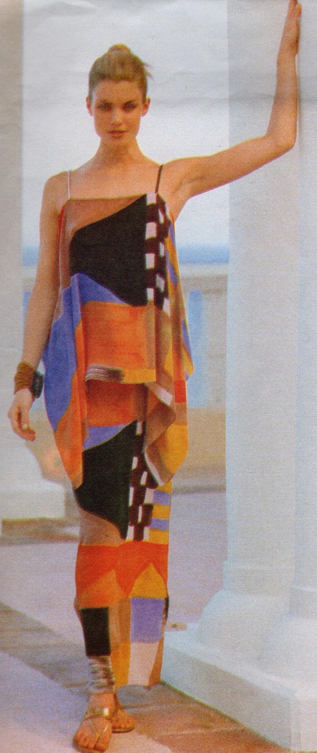 1998 Vintage VOGUE Sewing Pattern DRESS (B38”-40”) (42”-44”) (2301) by ...