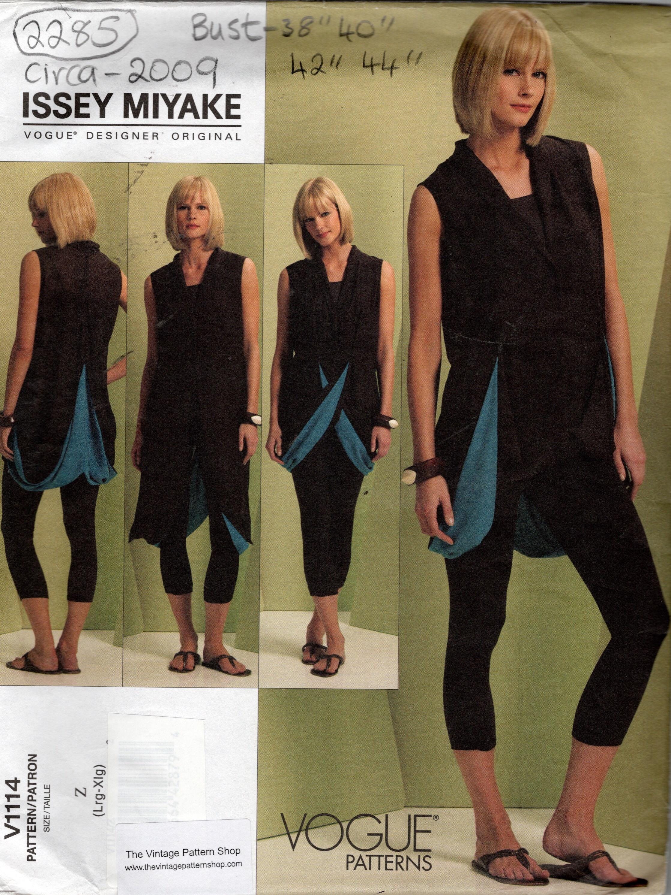 2009 Vintage VOGUE Sewing Pattern B36-38-40-42-44in Top and Leggings ...