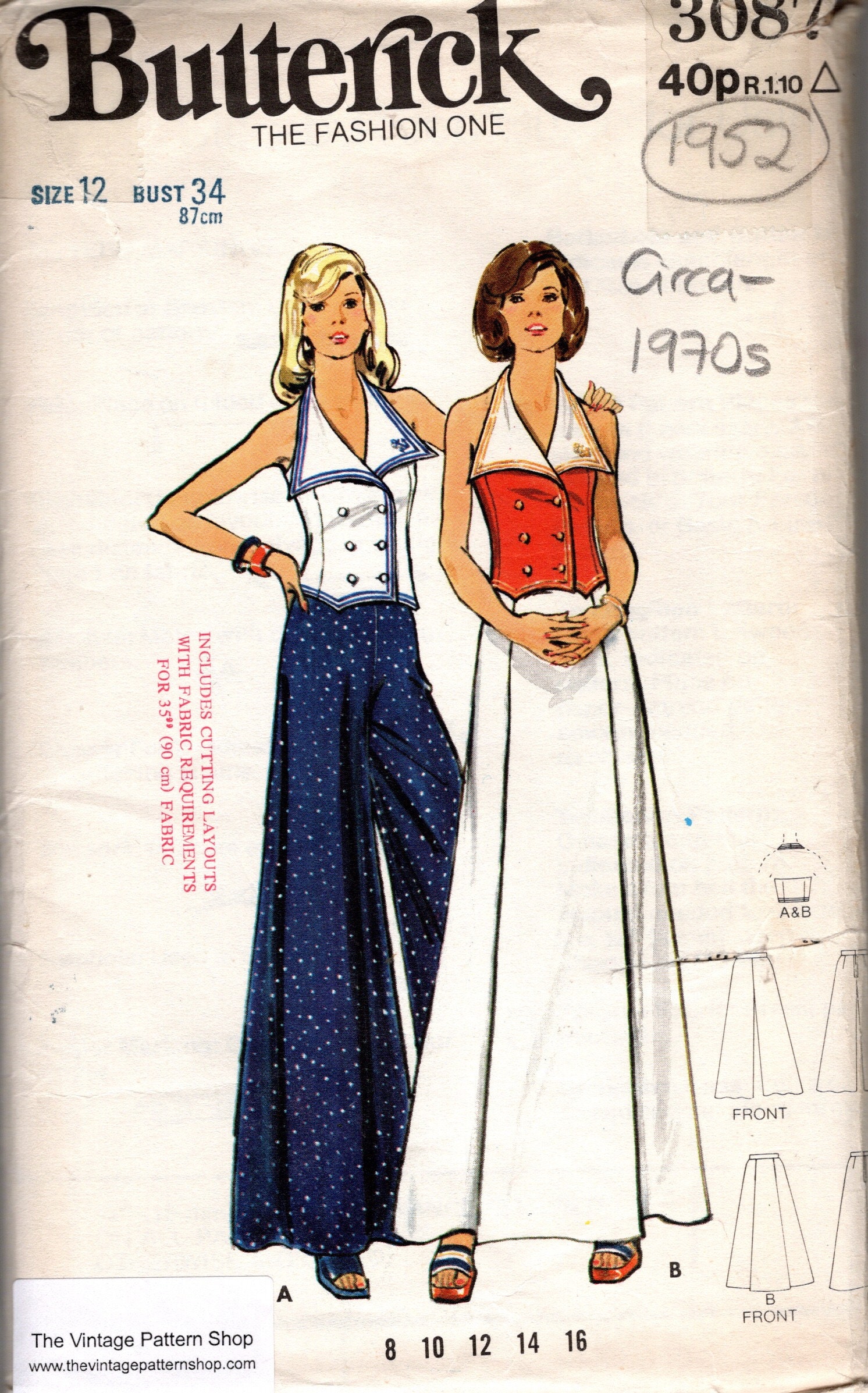 FAB 70s Wrap And Tie Pants Pattern SIMPLICITY 5312 Palazzo Pants,Wrap Pants,  Pant Skirt,Bell Bottoms, Festival Pants Yoke Back,Boho,Waist 30 Vintage |  forum.iktva.sa