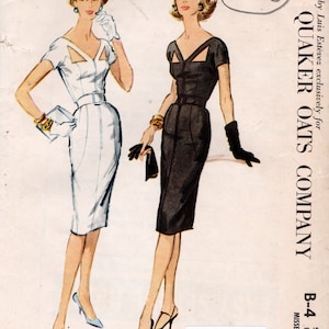 1959 cocktail dress 1959 Women's Mollie Parnis Silk chiffon cocktail dress Bonwit Teller vintage ad