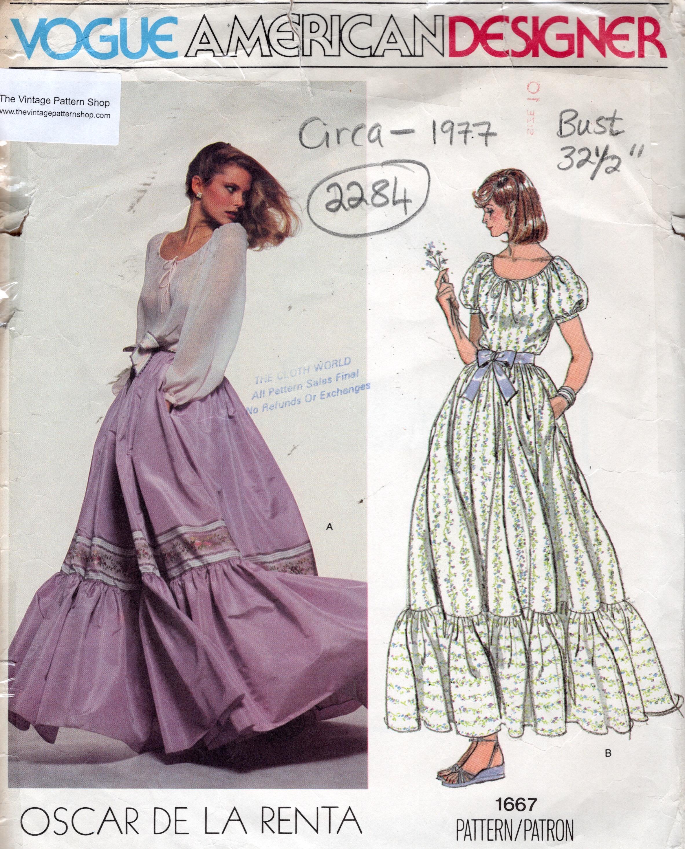 Oscar de la Renta vintage 水玉柄 麻スカート 7A3 AMBIDEX Store ○○春の香りの水彩プリント スカート(F オレンジ