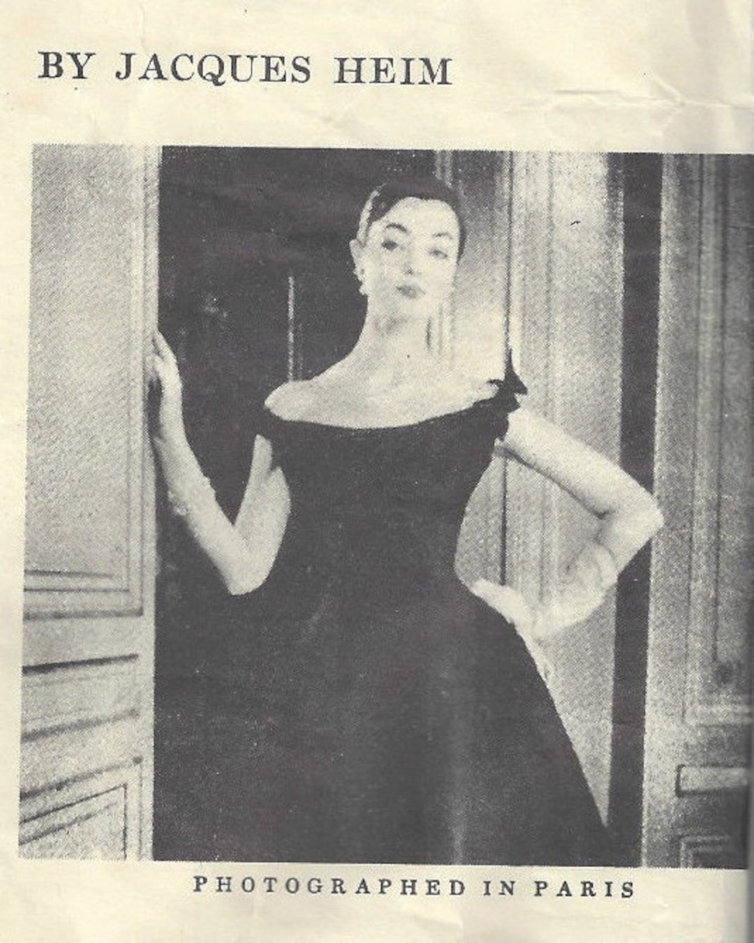 p*i様 【洋書・希少】ヴィンテージ VOGUE 女性情報誌 RESPONSE 1956 Vintage VOGUE Sewing Pattern B34″ DRESS and PETTICOAT (1579