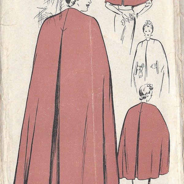 Robe D'époque Années 1940 Simplicity - Patron Vintage B34 Non Coupé - Modèle Couture Rétro
