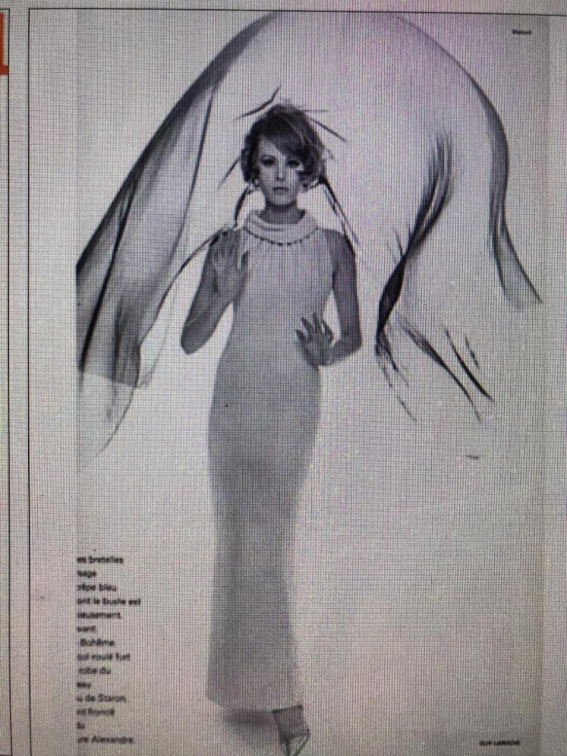 Robe Et Veste Vintage Vogue Par Emilio Pucci Italie 1965 - Motif Couture B36 - Neuf