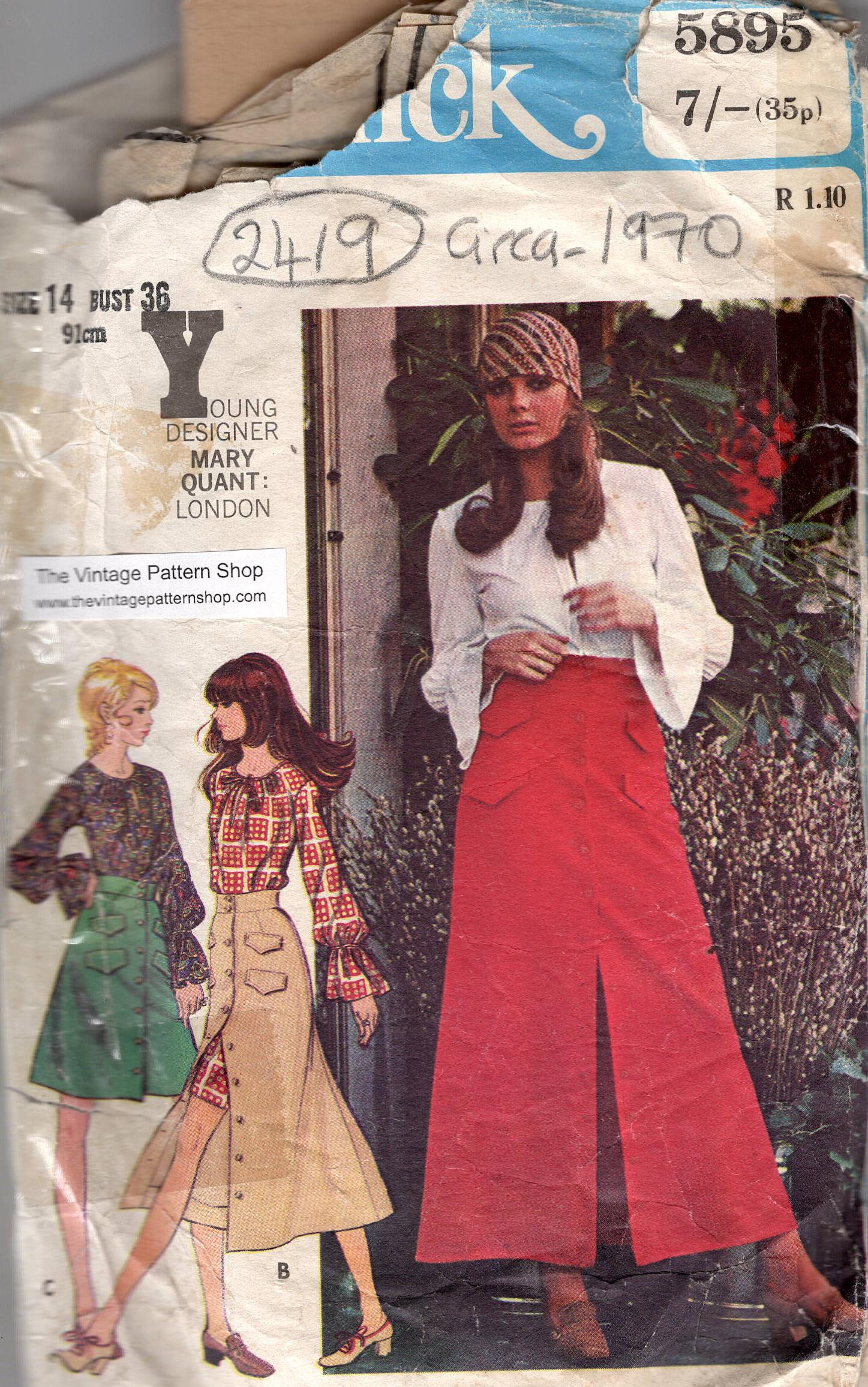 Vintagepatterns2sew - Etsy