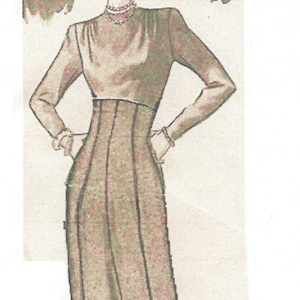 Cartamodello vintage della seconda guerra mondiale degli anni &#39;40 W28 PANTALONI DA DONNA (W1135-28) di Weigels