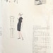 Robe Vintage Vogue 1966 De Nina Ricci - Modèle B34 - Édition 2001 - Motif Couture - Pièce Collector