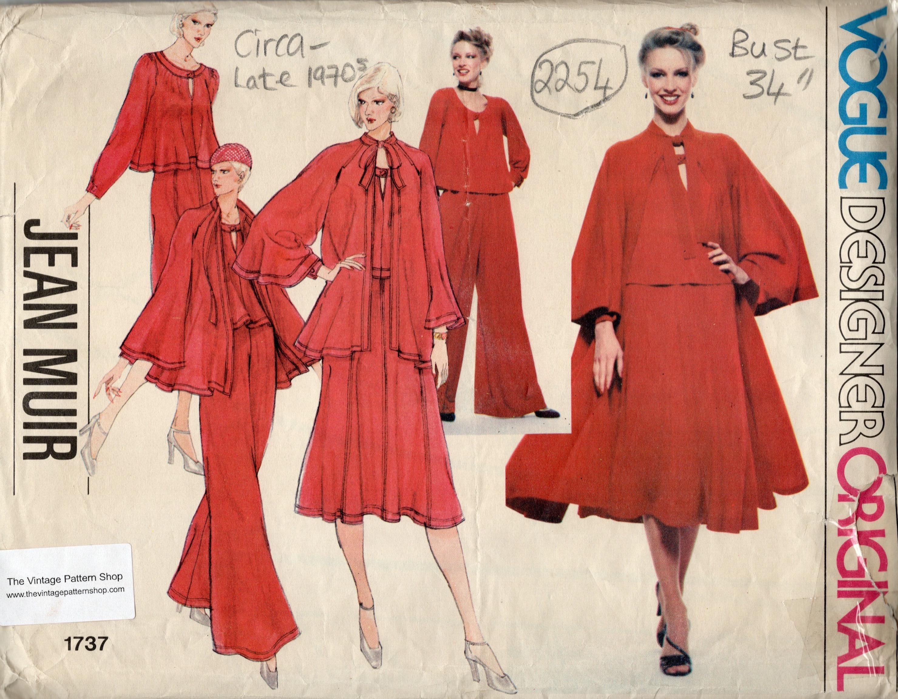 Patron De Couture Vintage McCalls Années 60 – Robe Motif B36, Taille Diverses (R912)