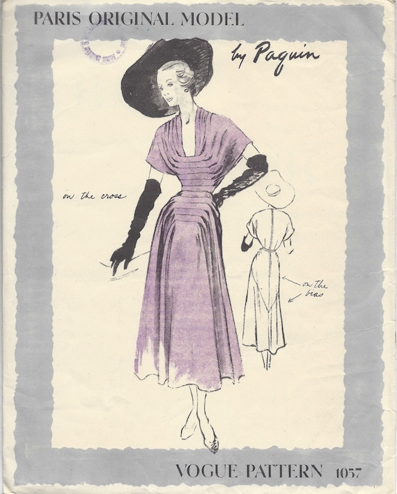 アート・デザイン・音楽 VOGUE TWENTIETH CENTURY FASHION Vogue September 1946 Art Print by Cecil Beaton | King & McGaw