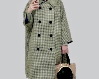 1959 Vintage VOGUE Sewing Pattern B34 SUIT Coat Jacket Skirt Scarf (1381) By Dior Vogue 1472