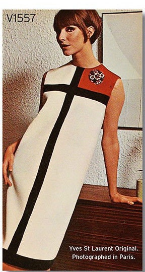 Yves Saint Laurent Mondrian Dress – HUIBEN