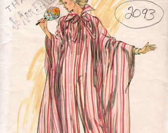 1976 Vintage VOGUE Sewing Pattern B38-40in JUMPSUIT CAFTAN (2093) Vogue 9537