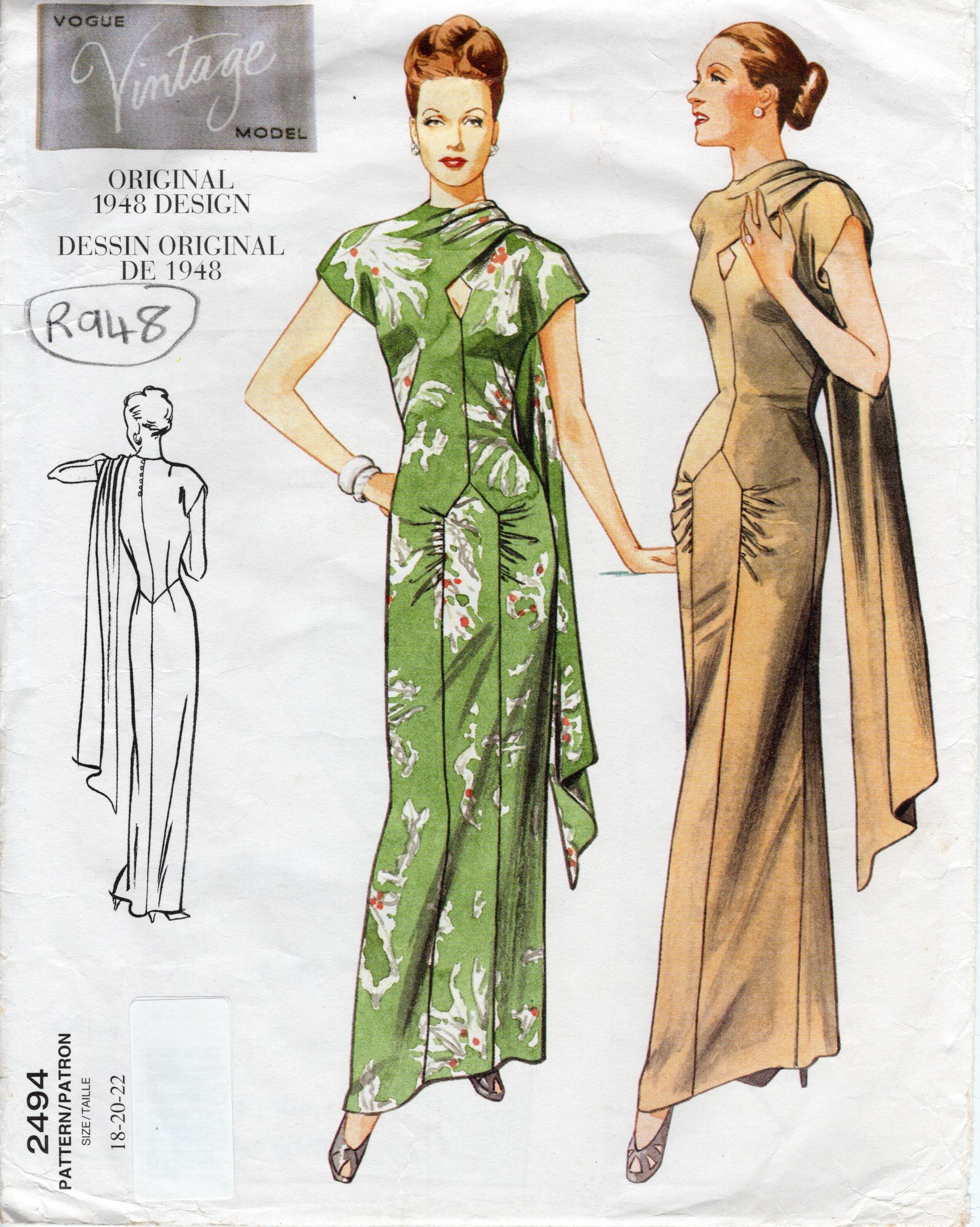 Vogue 8942 C | Vintage Sewing Patterns | Fandom