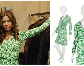 1976 Vintage VOGUE Sewing Pattern WRAP DRESS B32 1/2″ (1903) Diane Von Furstenberg Vogue 1549