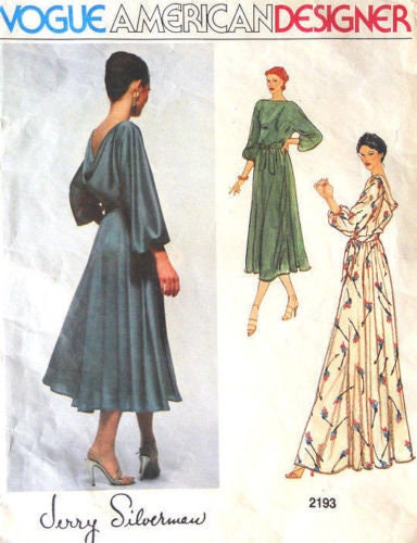 1979 Vintage VOGUE Sewing Pattern DRESS B36 1860 by Jerry - Etsy UK