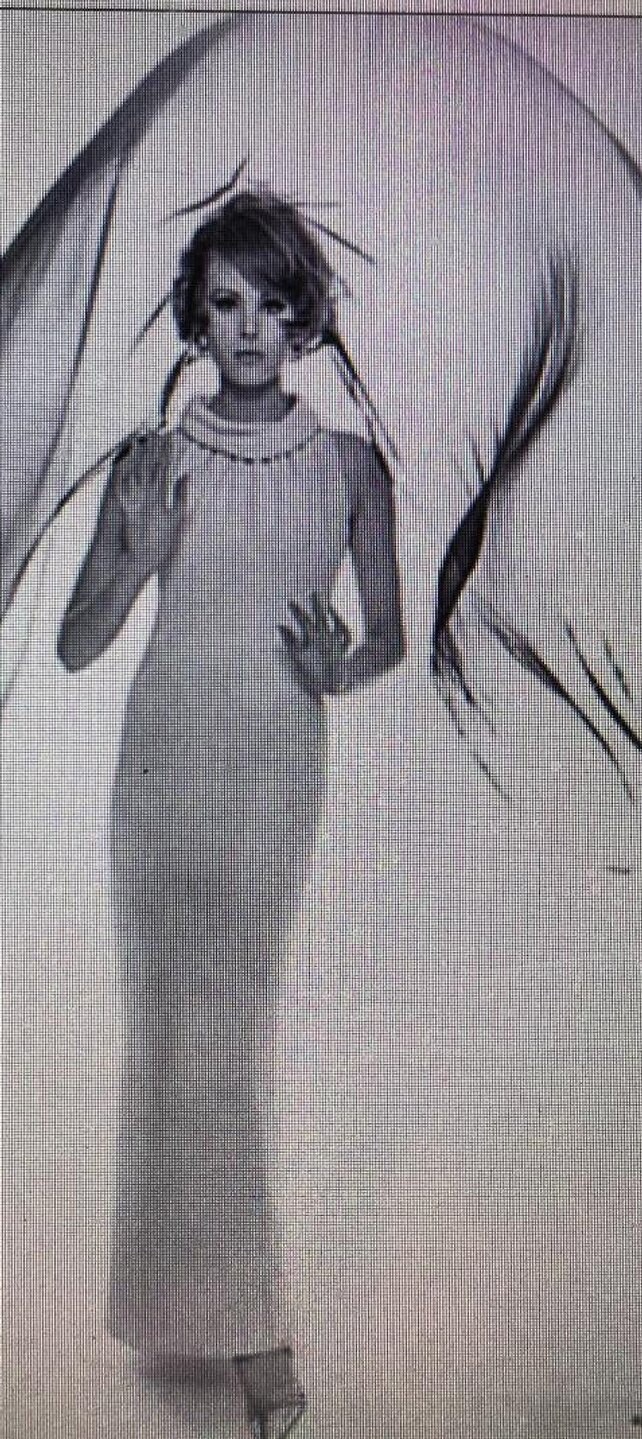 1960s Vintage Vogue Couture Motif B32 Robe & Veste (1844) Fabiani De