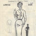 Patron De Couture Vintage Années 40 Du Barry - Robe B40 (R895) - Taille Complète - Neuf
